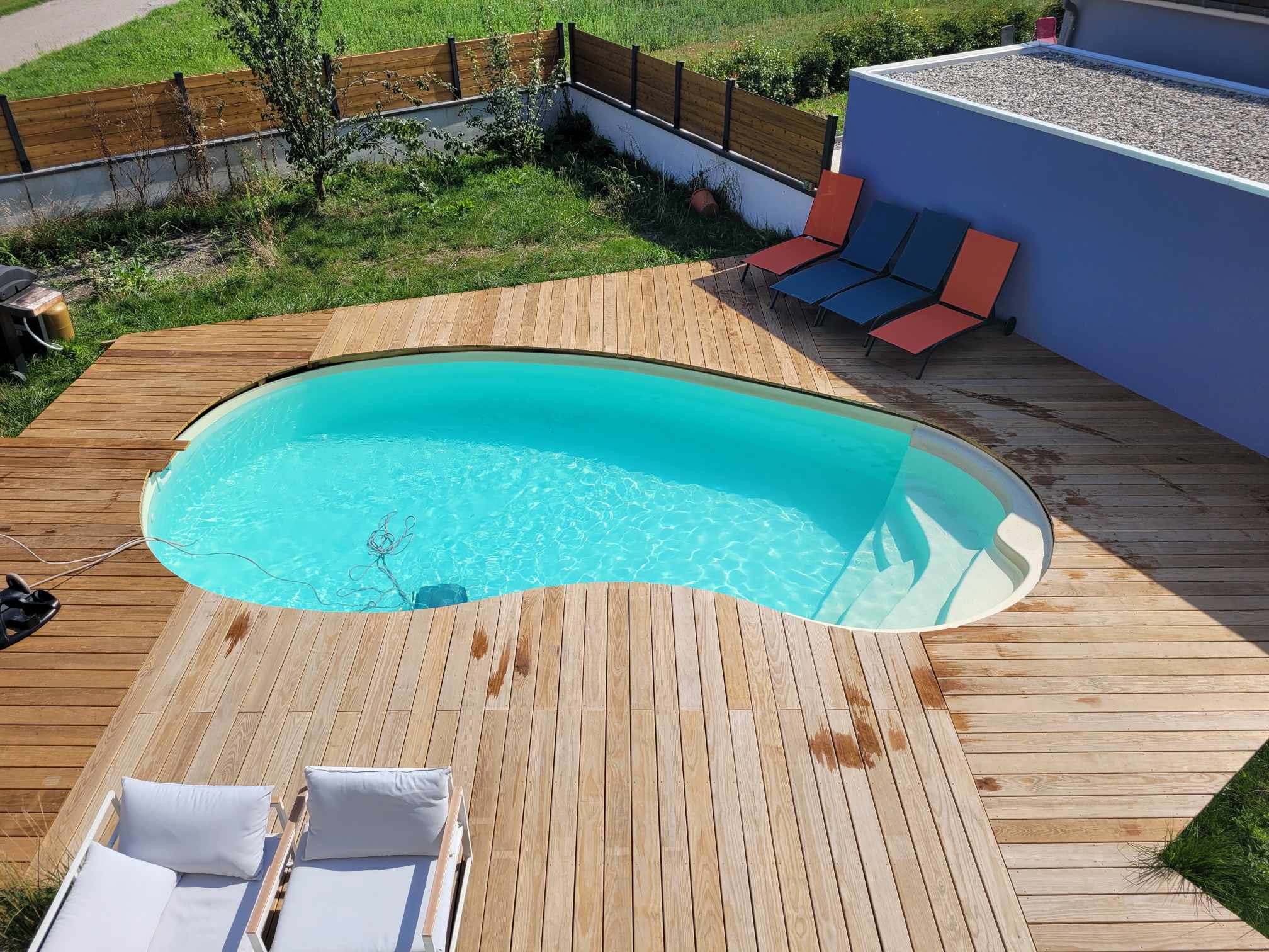 Habillage d&#8217;une terrasse bois à Ohnenheim Wittenheim