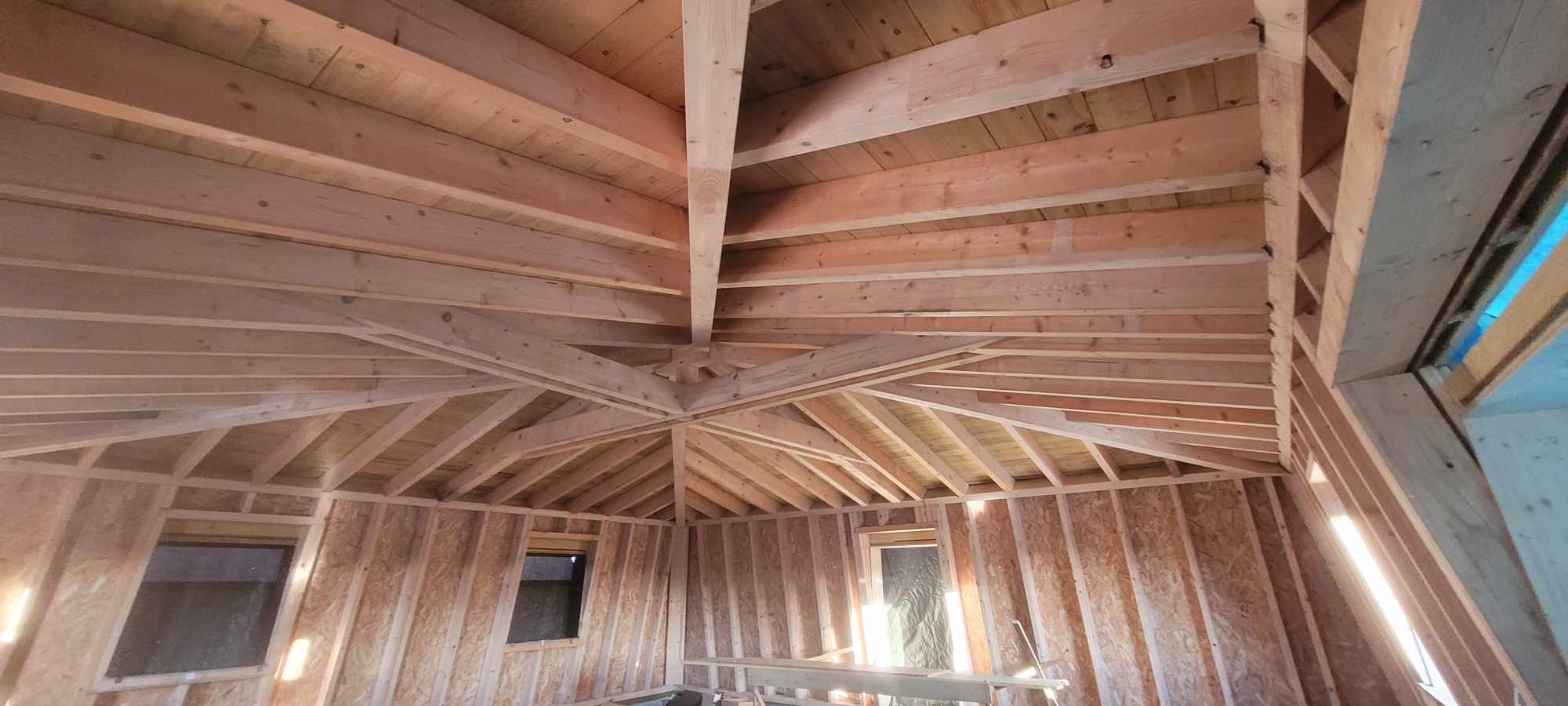 Surélévation d&#8217;une maison en ossature bois à Colmar Strasbourg