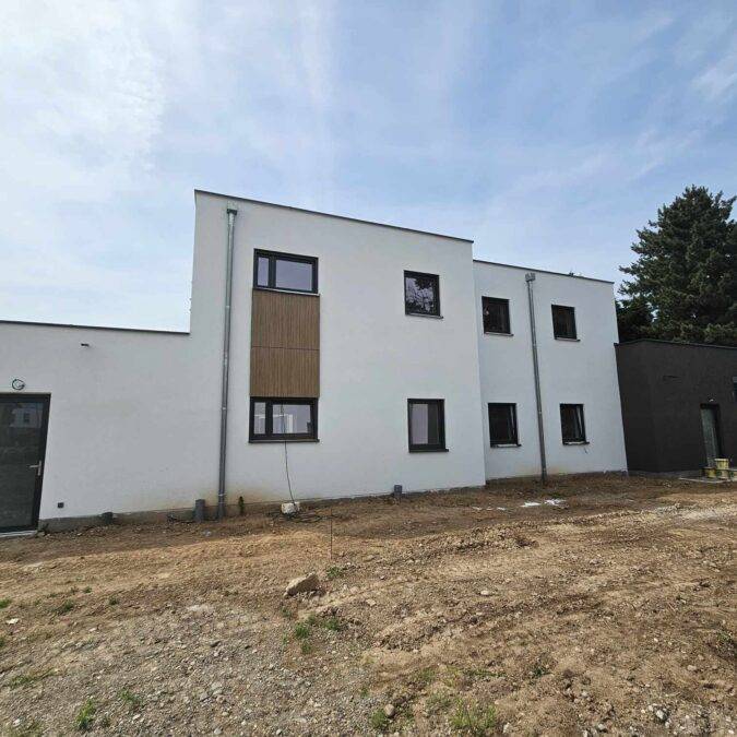 Habillage avec bardage Trespa METEON à Ostheim Wittenheim 2