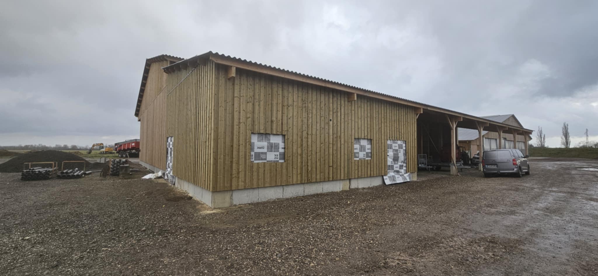 Extension en ossature bois à Raedersheim Sélestat