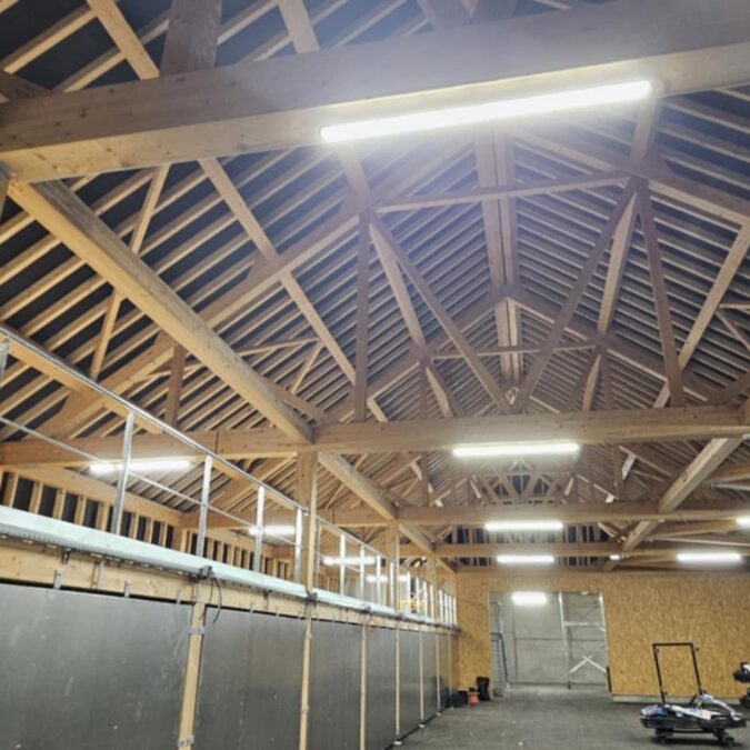 Réalisation d&#8217;une charpente pour un hangar de stockage proche Rustenhart Rixheim 0